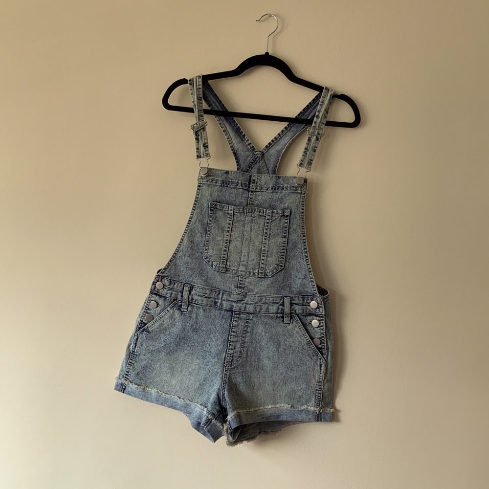 NWOT overall jeans